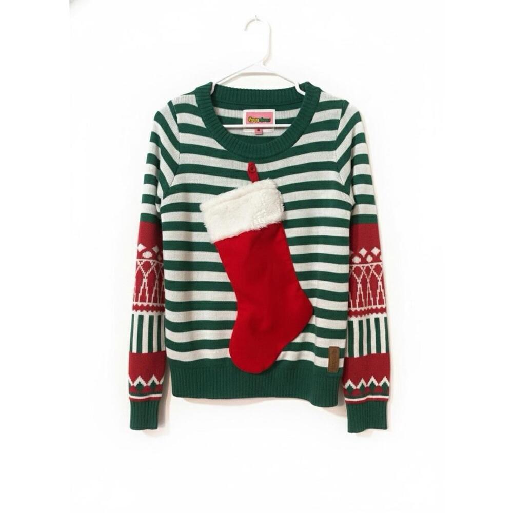 Tipsy Elves Christmas StockingUgly Sweater Size Small